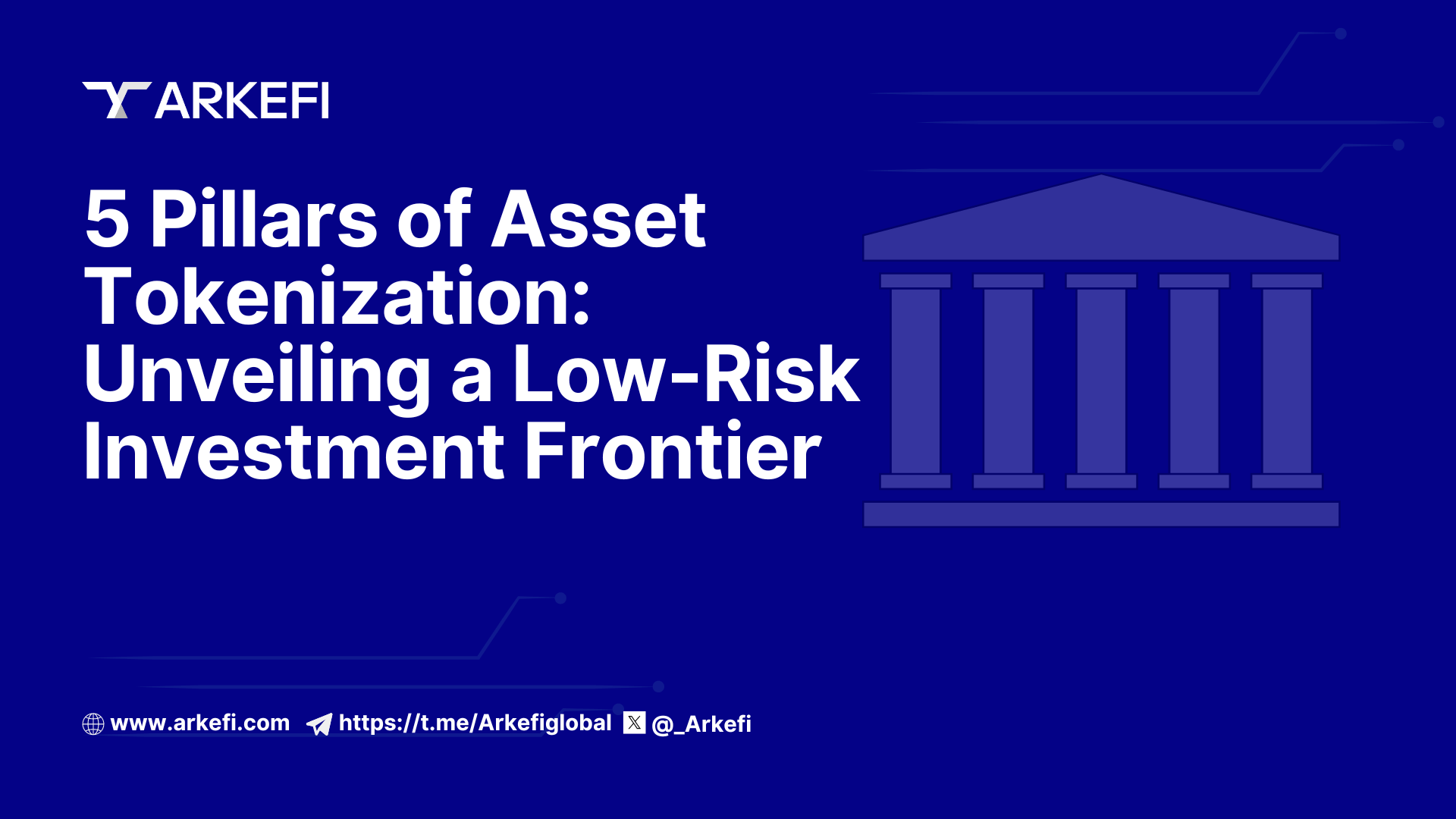 5 Pillars of Asset Tokenization: Unveiling a Low-Risk Investment Frontier