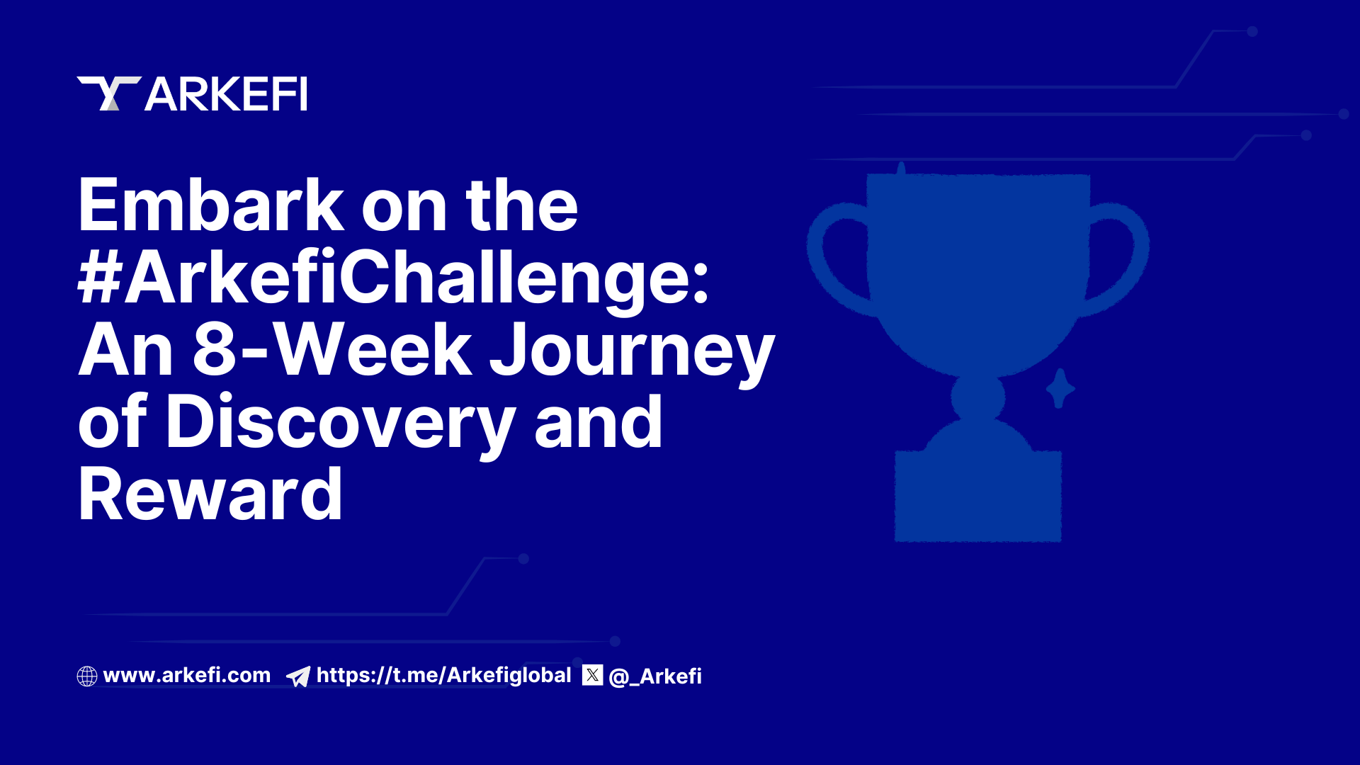 Embark on the #ArkefiChallenge: An 8-Week Journey of Discovery and Reward