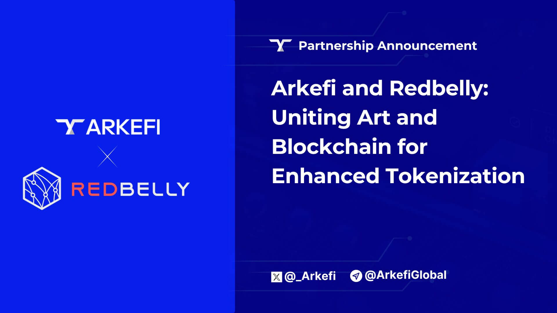 Announcing the Strategic Partnership Between ArkeFi and Redbelly: Uniting Art and Blockchain for Enhanced Tokenization